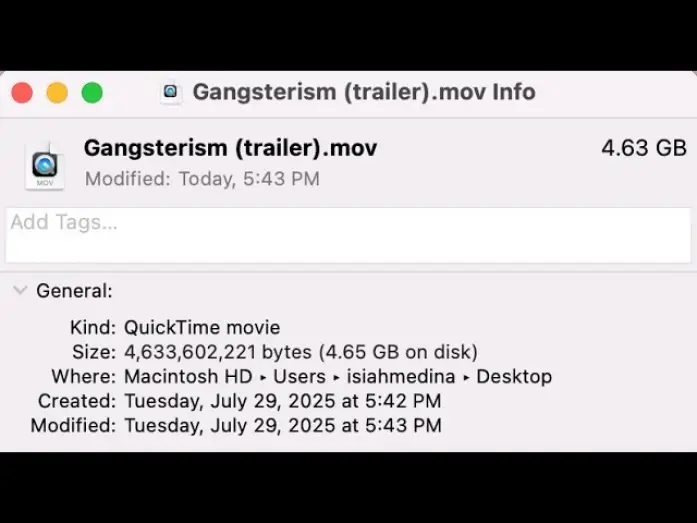 Wideo do filmu Gangsterism — Gangsterism (trailer)
