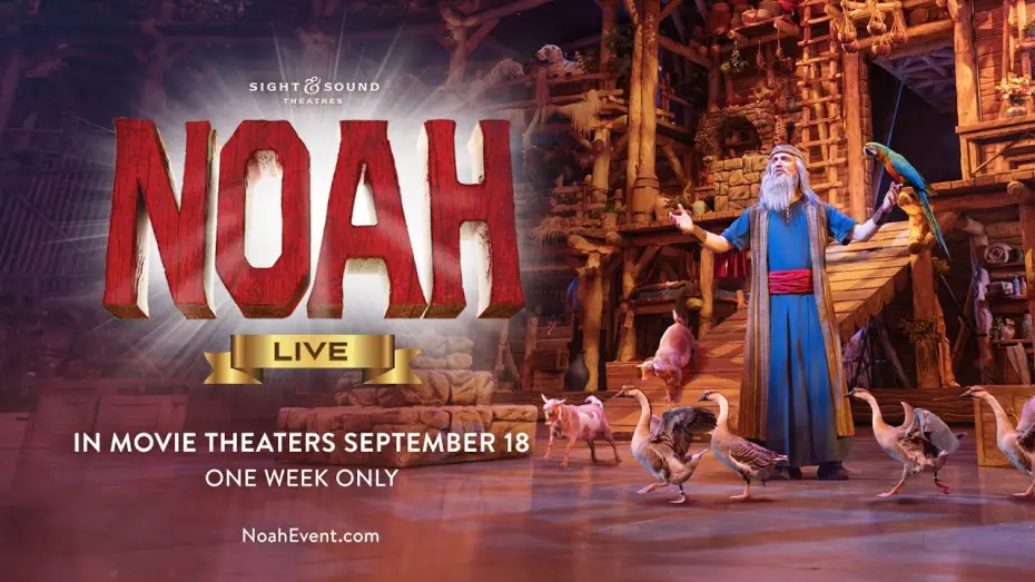 Wideo do filmu Sight & Sound Presents: NOAH Live — NOAH—Live! | Official Trailer | Sight & Sound Theatres®
