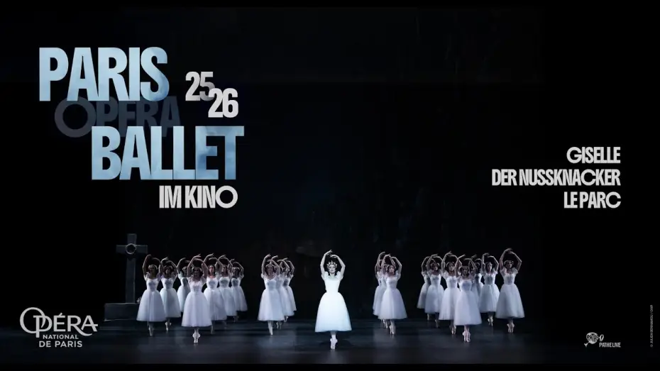 Wideo do filmu Paris Opera Ballet: GISELLE — Paris Opera Kino | Trailer Saison 2025/26