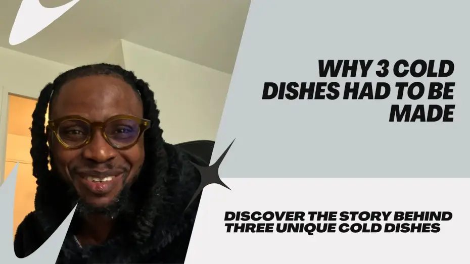 Wideo do filmu 3 Cold Dishes — Why 3 Cold Dishes Had to Be Made | A Director's Message