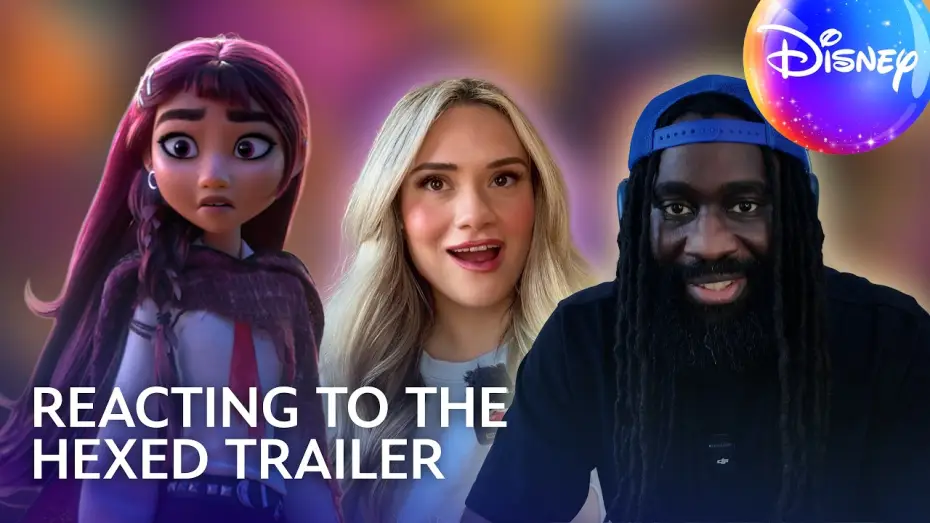 Wideo do filmu Hokus: Królestwo magii — Disney’s HEXED Trailer Reaction! FIRST TIME WATCHING! | Disney UK Reacts