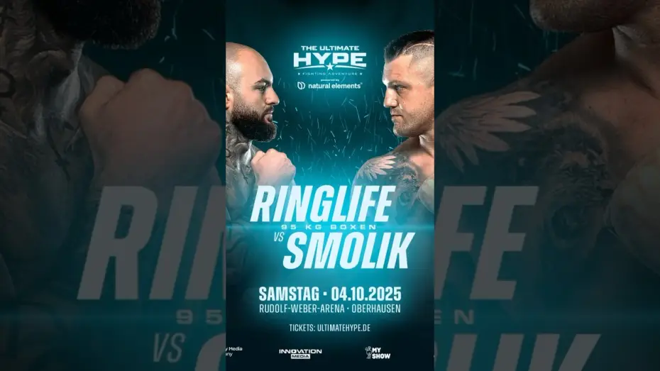 Wideo do filmu The Ultimate Hype  - Fighting Adventure — 🥊@RINGLIFE VS. @MichaelSmolik💥 | 04.10.2025, Oberhausen | #theultimatehype #hype2025 #boxen