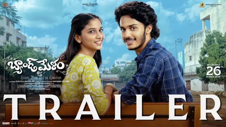 Wideo do filmu బ్యాండ్ మేళం — Band Melam Official Trailer | Harsh Roshan | Sridevi | Sai Kumar | Kona Venkat | Sathish Javvaji