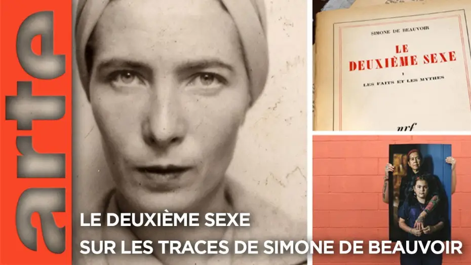 Wideo do filmu Le deuxième sexe : Sur les traces de Simone de Beauvoir — "Le deuxième sexe -  Sur les traces de Simone de Beauvoir" | Documentaire | ARTE