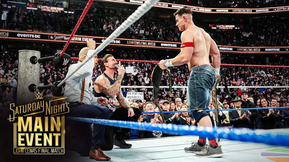 Wideo do filmu Saturday Night's Main Event - John Cena's Final Match — John Cena shares a moment with CM Punk and Cody Rhodes
