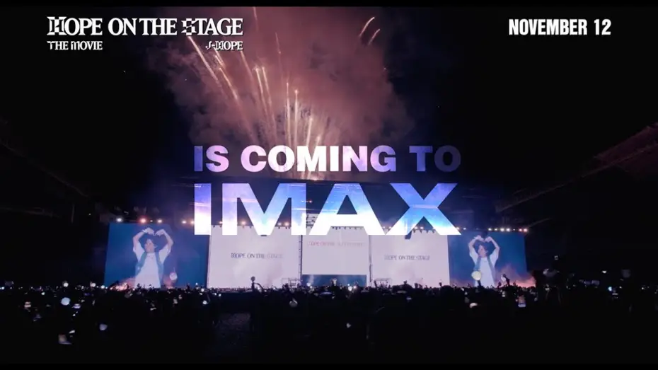Wideo do filmu 제이홉 투어 '홉 온 더 스테이지' 더 무비 — IMAX Trailer [Subtitled]