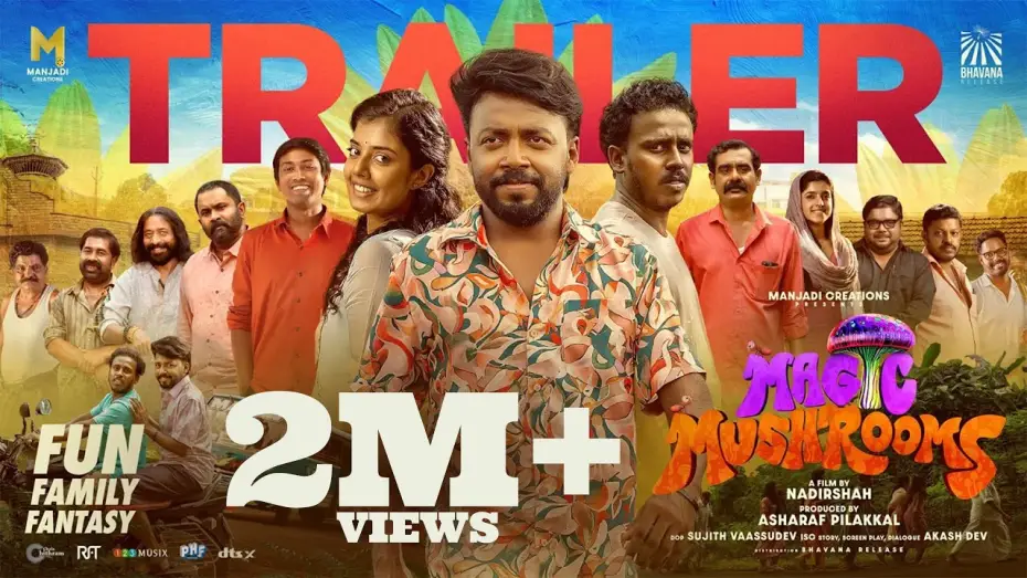 Wideo do filmu മാജിക് മഷ്റൂംസ് — Magic Mushrooms | Official Trailer | Nadirshah | Vishnu Unnikrishnan | Akshaya | Abin Bino