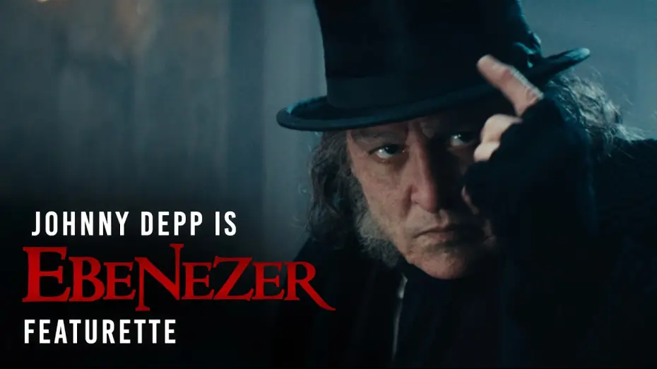 Wideo do filmu Ebenezer Scrooge. Opowieść wigilijna — Johnny Depp is Ebenezer Featurette