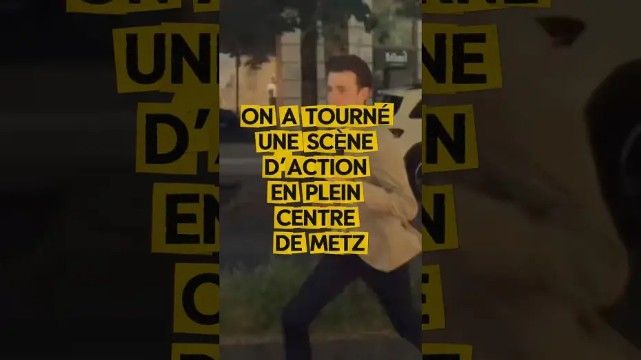 Wideo do filmu Alexander Moore : Jugement Dernier - Partie 2 — On a TOURNÉ en PLEIN CENTRE DE METZ #film #tournage #cinema #action #viral