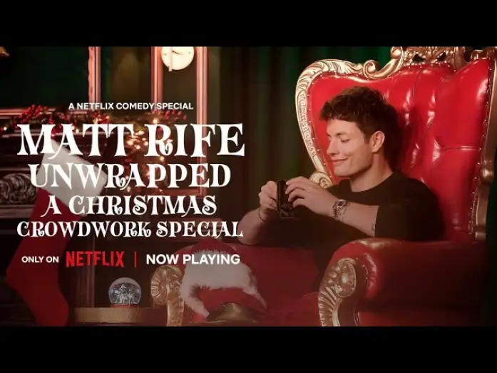 Wideo do filmu Matt Rife: Unwrapped - A Christmas Crowd Work Special — UNWRAPPED CHRISTMAS SPECIAL | Matt Rife