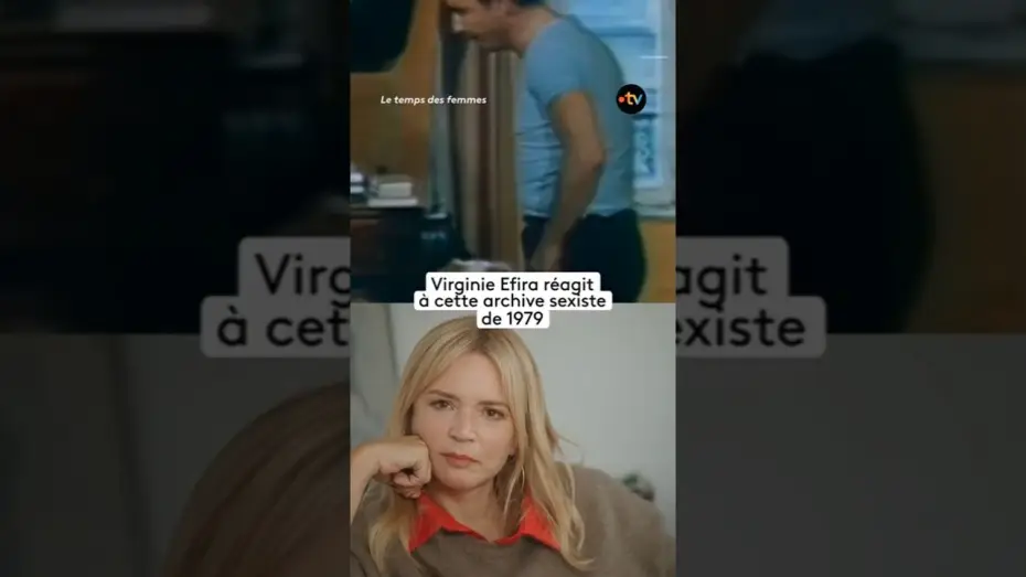 Wideo do filmu Le temps des femmes ? — Virginie Efira réagit à une archive sexiste de 1979
