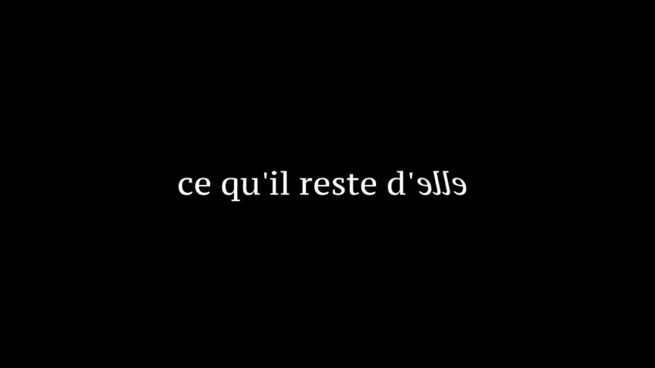 Wideo do filmu Ce qu'il reste d'elle — Ce qu'il reste d'elle - octobre 2025