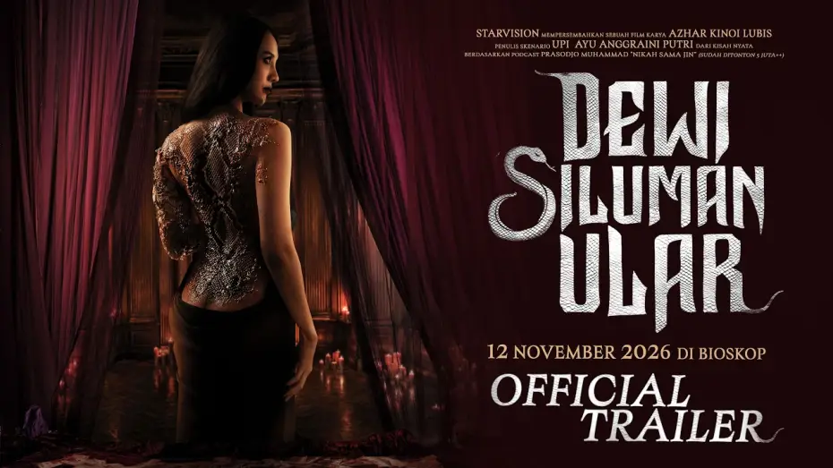 Wideo do filmu Dewi Siluman Ular — 𝐃𝐞𝐰𝐢 𝐒𝐢𝐥𝐮𝐦𝐚𝐧 𝐔𝐥𝐚𝐫 - 𝐎𝐟𝐟𝐢𝐜𝐢𝐚𝐥 𝐓𝐫𝐚𝐢𝐥𝐞𝐫