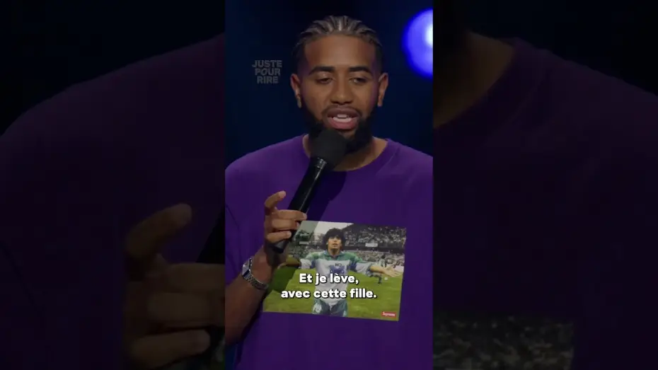 Wideo do filmu Juste pour Rire Montréal 2025 — « Mais c'est pas un foot en salle, on parle de ma première fois » - #NordineGanso 😂