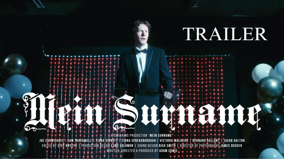 Wideo do filmu Mein Surname — Mein Surname | Trailer 4K | Comedy Short Film about a guy whose surname is Hitler