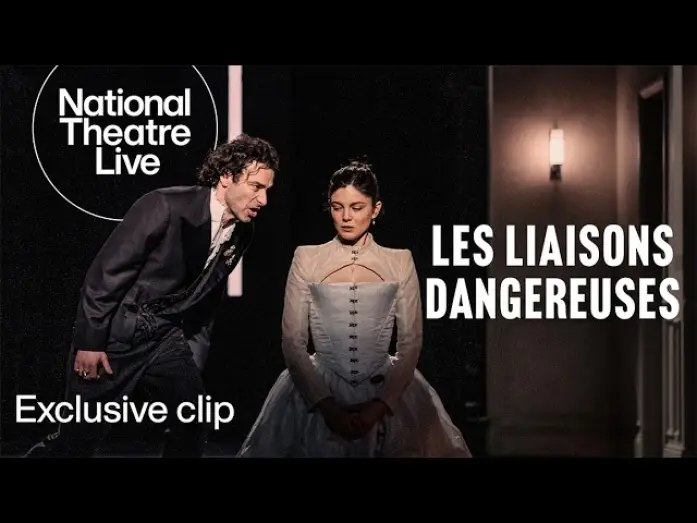 Wideo do filmu National Theatre Live: Les Liaisons Dangereuses — Aidan Turner and Monica Barbaro Exclusive Clip | Les Liaisons Dangereuses | National Theatre Live