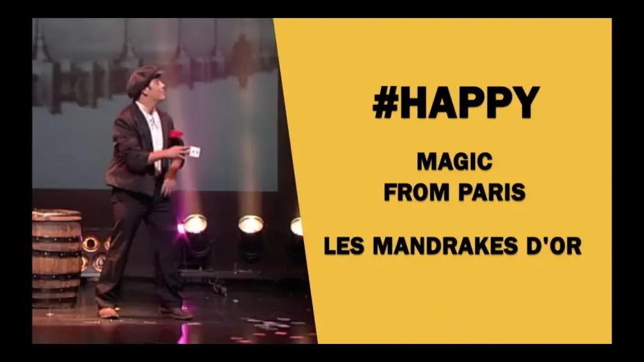 Wideo do filmu Les plus grands magiciens du monde - Les Mandrakes d'Or 2025 — HAPPY - MANDRAKES D'OR