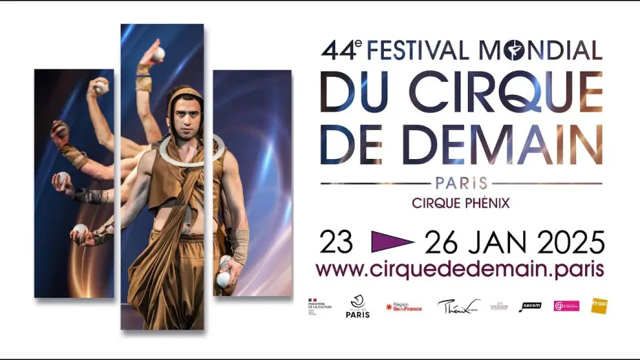Wideo do filmu 44e Festival mondial du Cirque de Demain — 44e Festival Mondial du Cirque de Demain - Paris