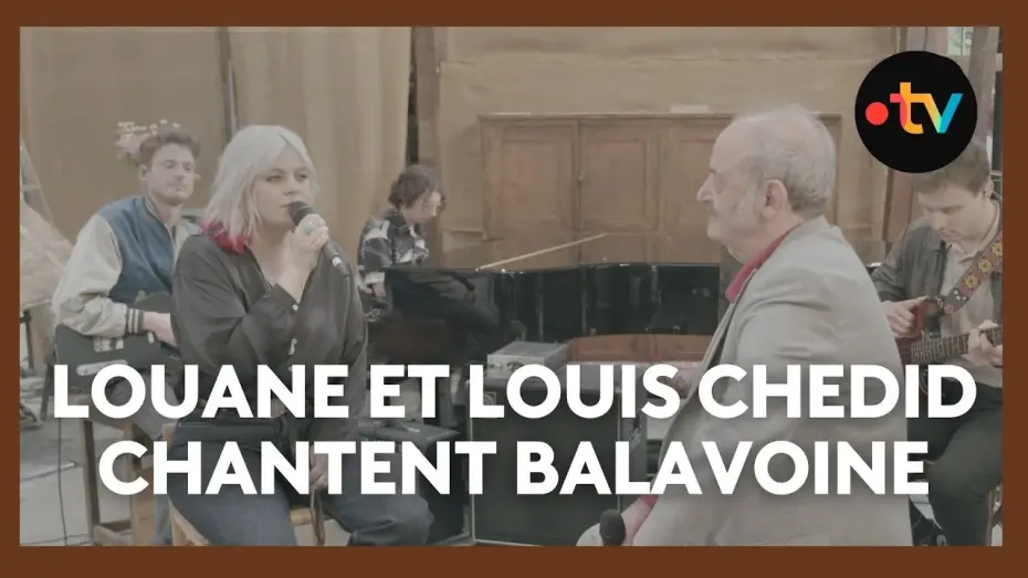 Wideo do filmu Une journée avec Balavoine — Louane et Louis Chedid reprennent "La vie ne m'apprend rien" - Une journée avec Balavoine