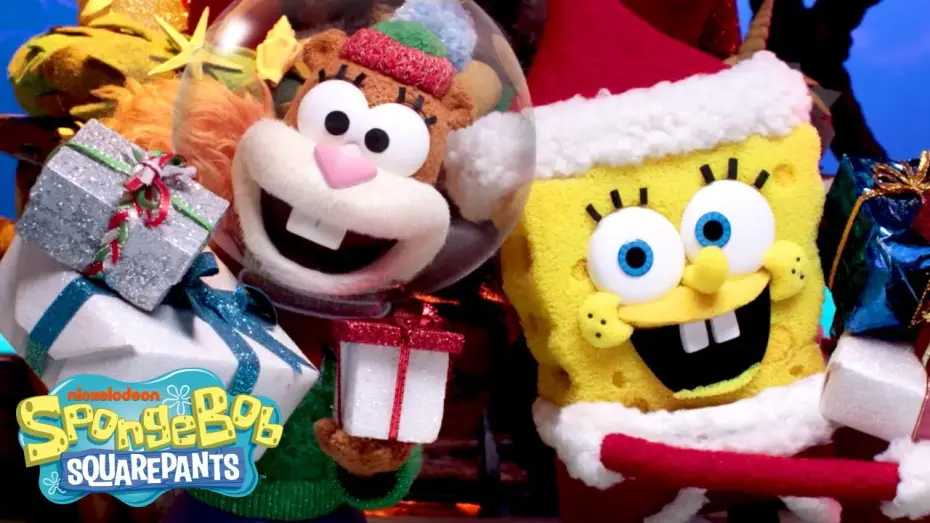 Wideo do filmu SpongeBob and Sandy’s Country Christmas — Sandy's Country Christmas 🎄🐿️ | Full Scene | @SpongeBobOfficial