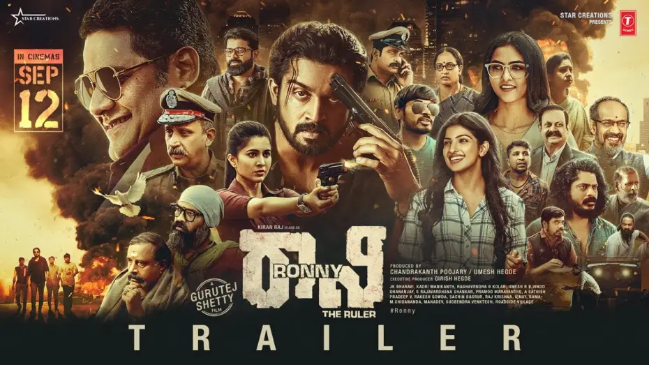 Wideo do filmu Rony - The Ruler — RONNY: THE RULER Official Trailer | Kiran Raj,Samiksha, Apurva | Guru Tej Shetty | Chandrakanth P