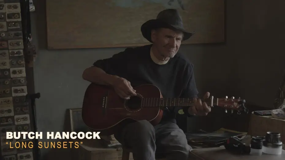 Wideo do filmu The Man with the Big Hat — Butch Hancock - Long Sunsets - Behind the Scenes from The Man with the Big Hat