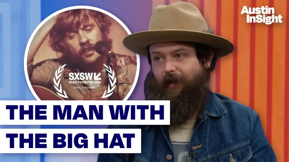 Wideo do filmu The Man with the Big Hat — ‘The Man with the Big Hat’ shares story of Steven Fromholz, an unsung pioneer in Texas country
