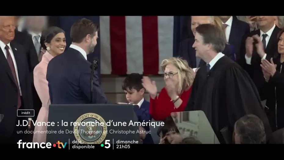 Wideo do filmu J.D. Vance : la revanche d'une Amérique — [Bande annonce] Le monde en face : la revanche d'une Amérique