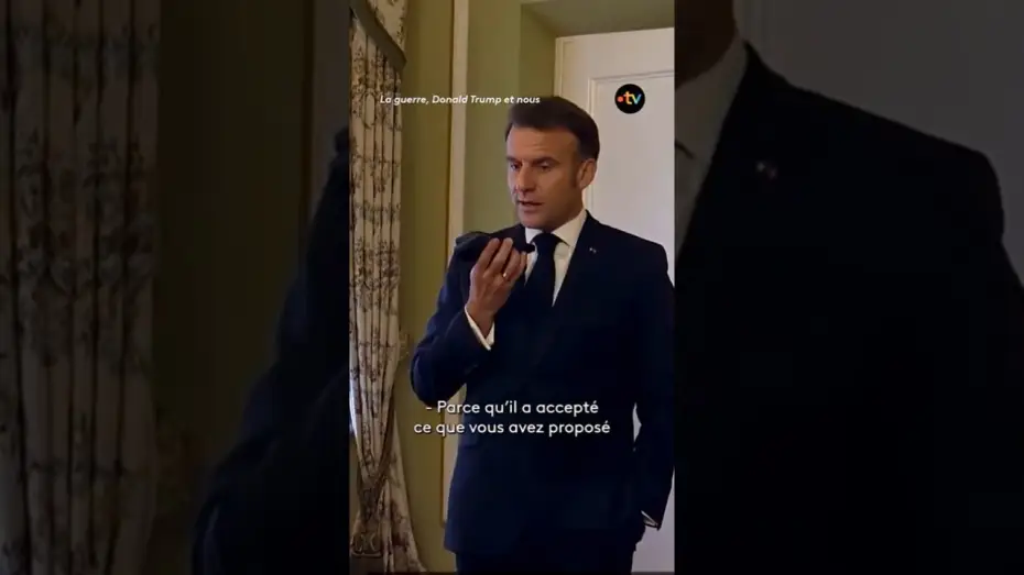 Wideo do filmu La Guerre, Donald Trump et nous : 2025, l'année de tous les dangers — Quand Macron a appelé Trump pour un accord sur le cessez-le-feu en Ukraine