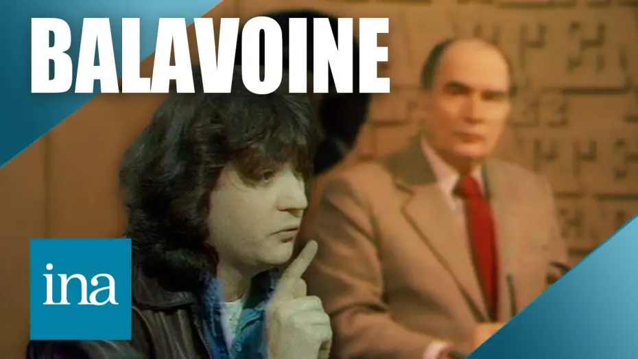 Wideo do filmu Daniel Balavoine : 40 ans déjà — La colère de Daniel Balavoine face à François Mitterrand | Archive INA