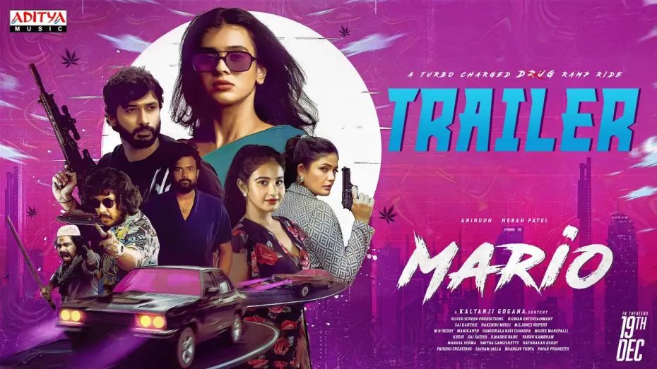 Wideo do filmu Mario — MARIO Trailer | Kalyanji Gogana | Hebah Patel, Anirudh Sreevatsav|  Rakendu Mouli