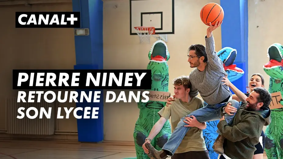 Wideo do filmu La Grande Classe (Pierre Niney) — Pierre Niney retourne dans son lycée - LA GRANDE CLASSE | CANAL+