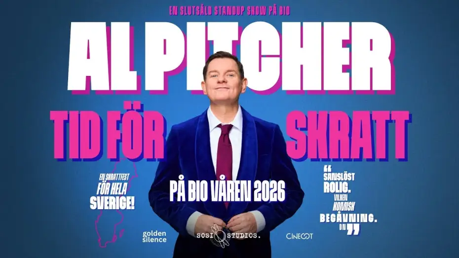 Wideo do filmu Al Pitcher - Tid för Skratt — Al Pitcher - Tid För Skratt kommer på BIO Våren 2026!