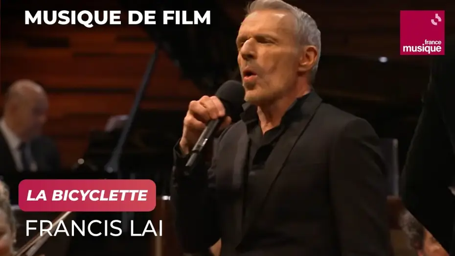 Wideo do filmu Le cinéma de Francis Lai - Avec Lambert Wilson, Anne Sila et Gabriel Yared — Francis Lai : La Bicyclette (Lambert Wilson)
