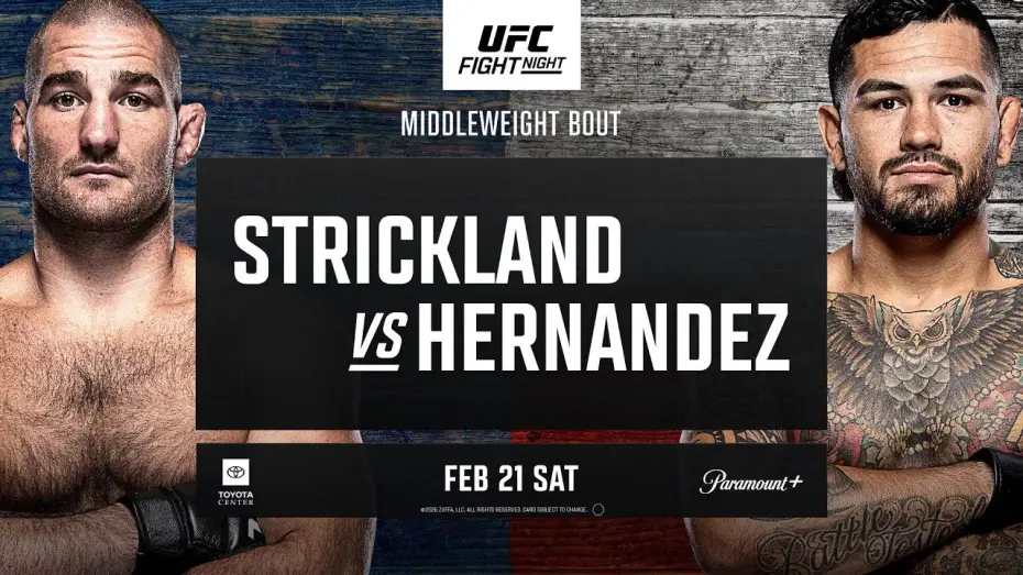 Wideo do filmu UFC Fight Night 267: Strickland vs. Hernandez — UFC Houston: Strickland vs Hernandez - February 21st | Fight Promo