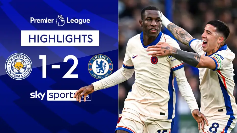 Wideo do filmu Chelsea FC - Season Review 2024/25 — Leicester 1-2 Chelsea - Premier League