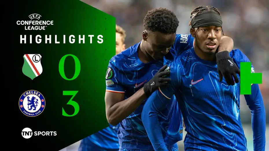 Wideo do filmu Chelsea FC - Season Review 2024/25 — Legia 0-3 Chelsea - Conference League