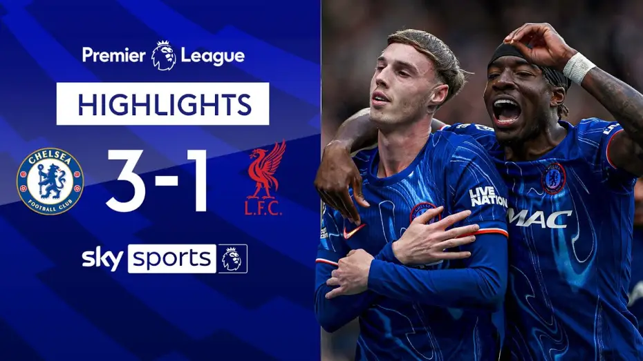 Wideo do filmu Chelsea FC - Season Review 2024/25 — Chelsea 3-1 Liverpool - Premier League