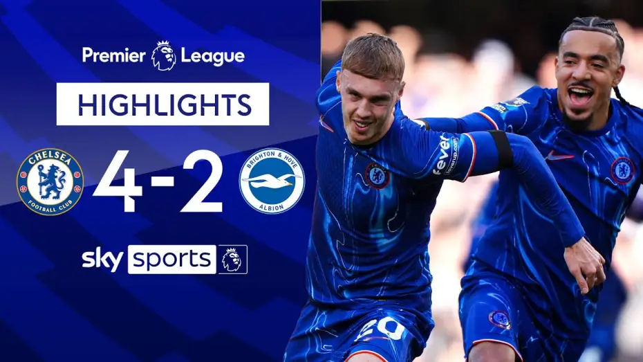 Wideo do filmu Chelsea FC - Season Review 2024/25 — Chelsea 4-2 Brighton - Premier League