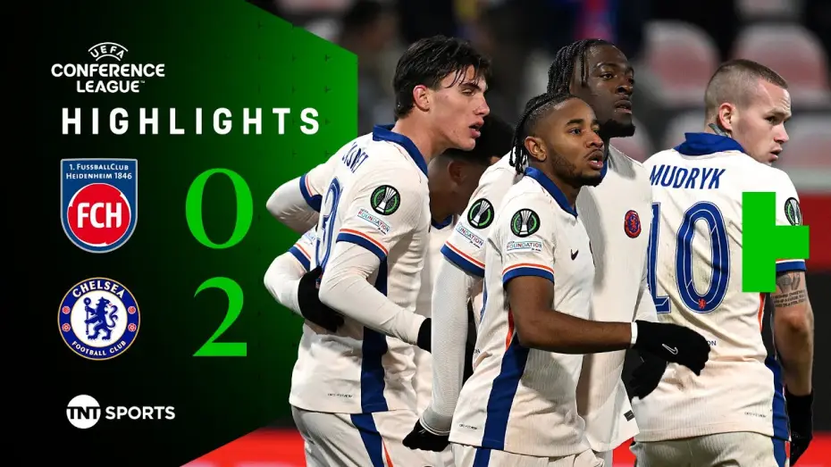 Wideo do filmu Chelsea FC - Season Review 2024/25 — Heidenheim 0-2 Chelsea - Conference League