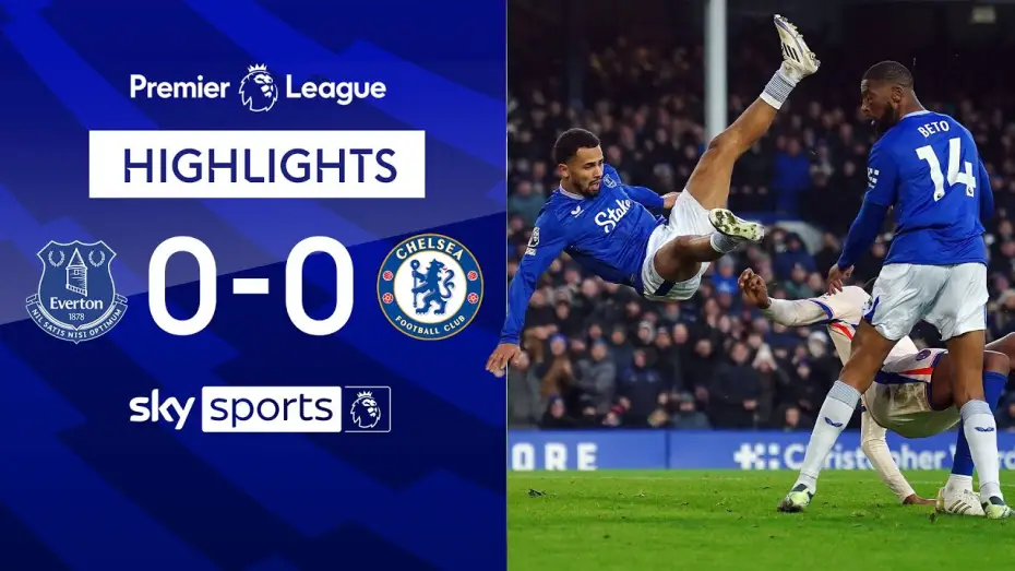 Wideo do filmu Chelsea FC - Season Review 2024/25 — Everton 0-0 Chelsea - Premier League