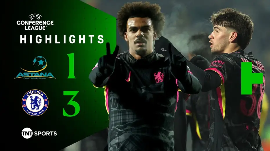 Wideo do filmu Chelsea FC - Season Review 2024/25 — Astana 1-3 Chelsea - Conference League