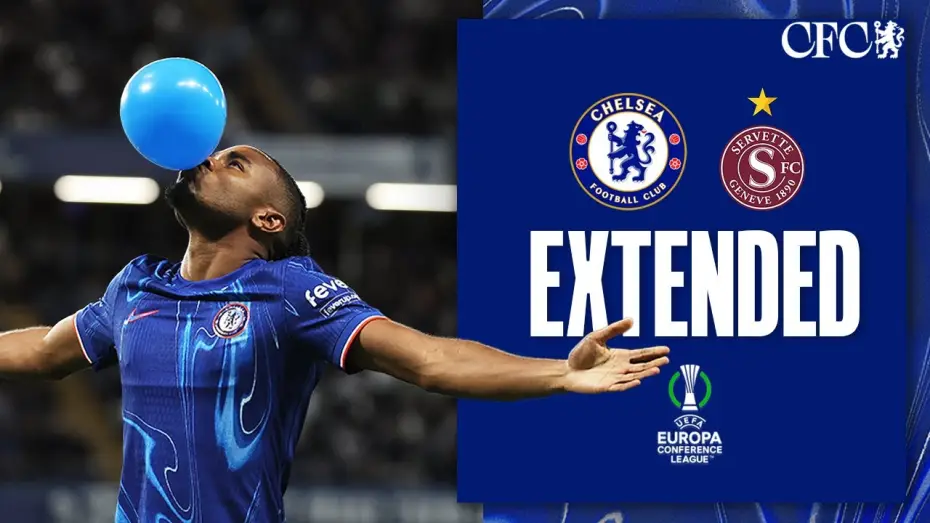Wideo do filmu Chelsea FC - Season Review 2024/25 — Chelsea 2-0 Servette - Conference League