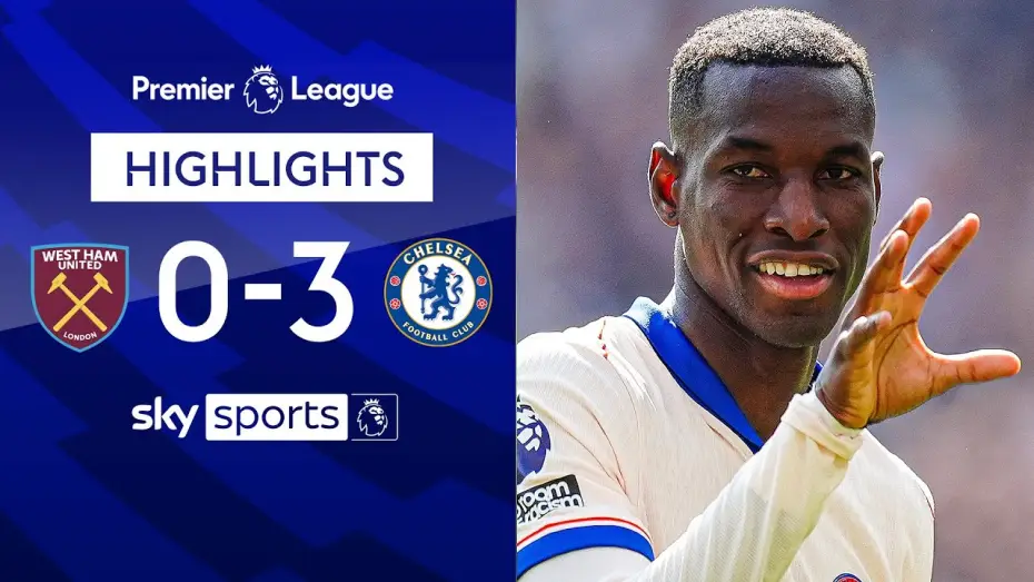 Wideo do filmu Chelsea FC - Season Review 2024/25 — West Ham 0-3 Chelsea - Premier League