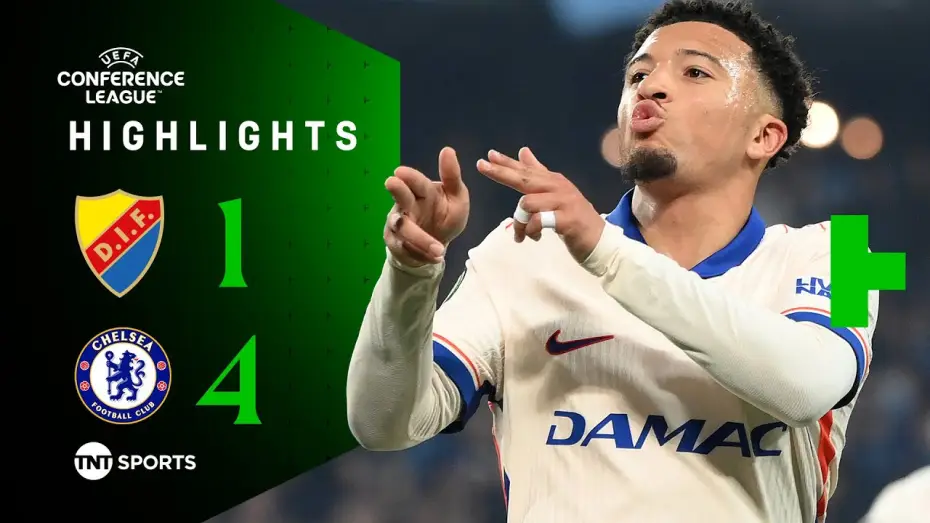 Wideo do filmu Chelsea FC - Season Review 2024/25 — Djurgården 1-4 Chelsea - Conference League