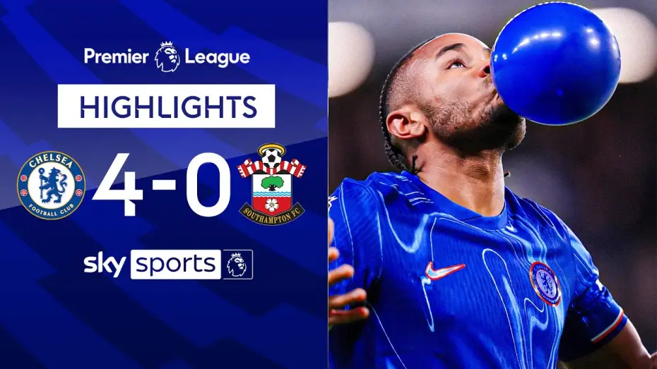 Wideo do filmu Chelsea FC - Season Review 2024/25 — Chelsea 4-0 Southampton - Premier League