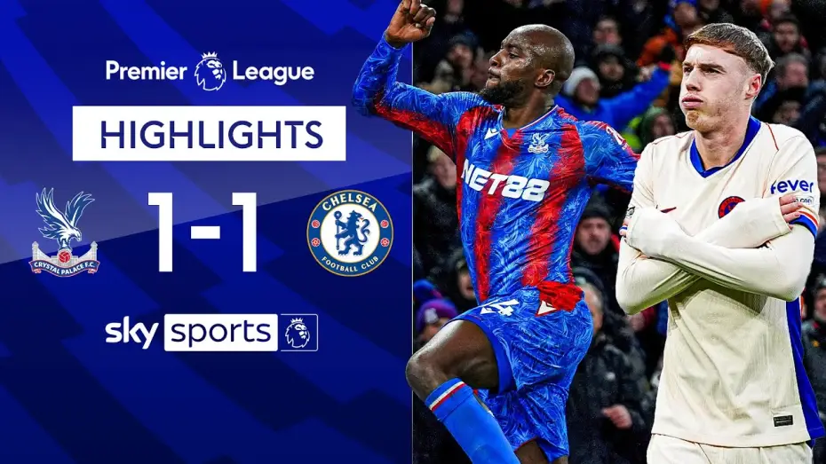 Wideo do filmu Chelsea FC - Season Review 2024/25 — Crystal Palace 1-1 Chelsea - Premier League