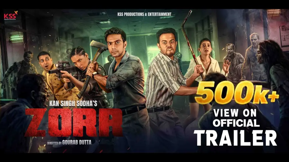 Wideo do filmu Zorr — ZORR-Official Trailer|A Zombie Horror Comedy|In Theatres 6th Feb 2026|Kan Singh Sodha|Gourab Dutta