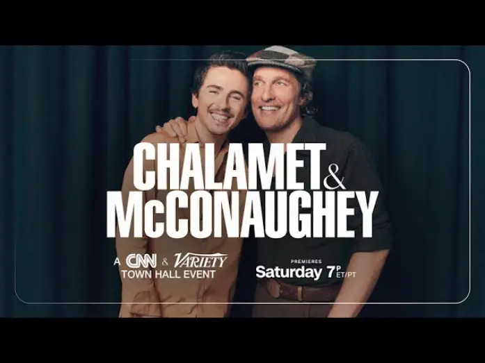 Wideo do filmu A CNN & Variety Town Hall Event: Timothée Chalamet and Matthew McConaughey — Promo