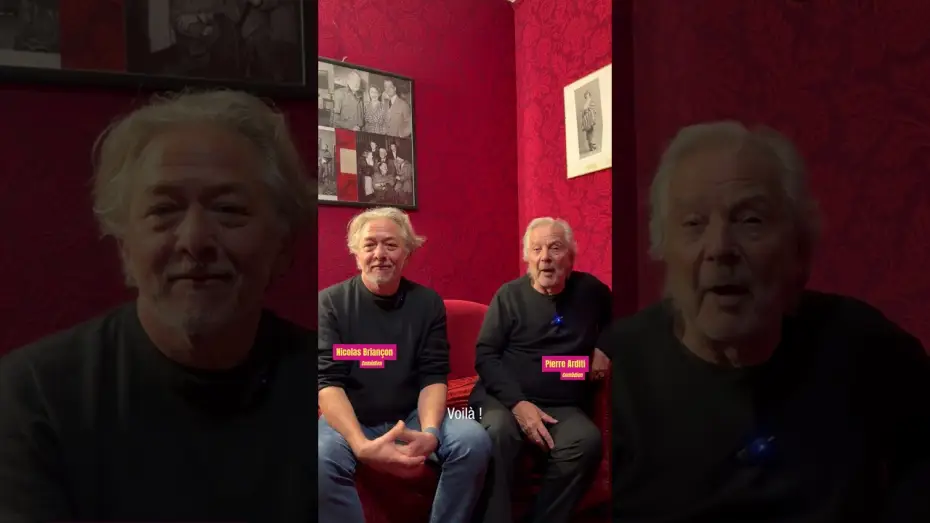 Wideo do filmu Je me souviendrai... de presque tout — JE ME SOUVIENDRAI... de presque tout - Rencontre avec Pierre ARDITI & Nicolas BRIANÇON / Partie 1